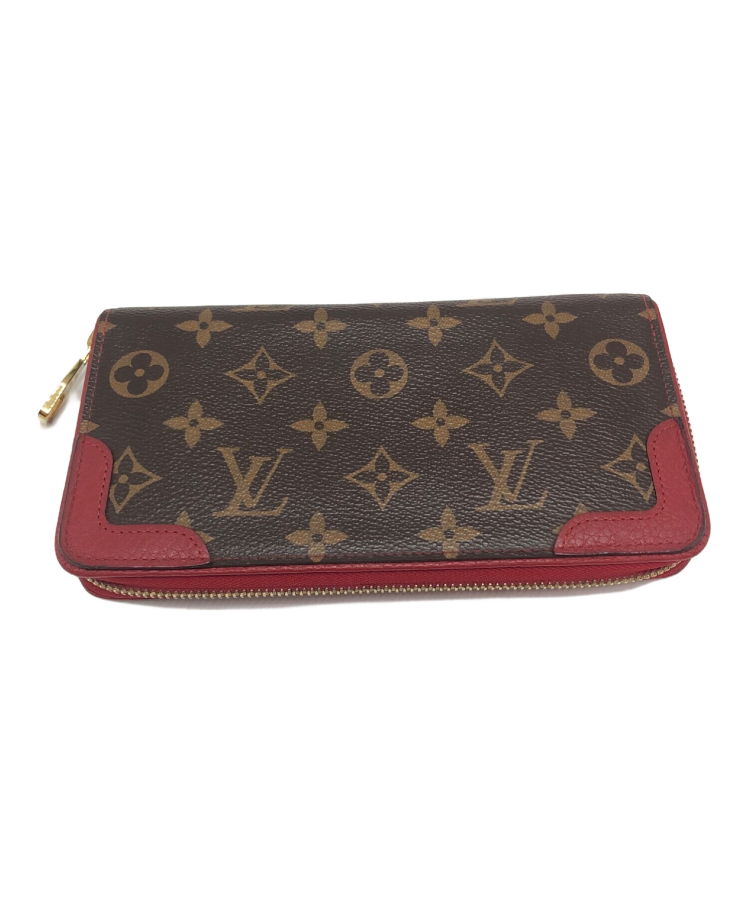 中古・古着通販】LOUIS VUITTON (ルイ ヴィトン) 長財布 ブラウン 