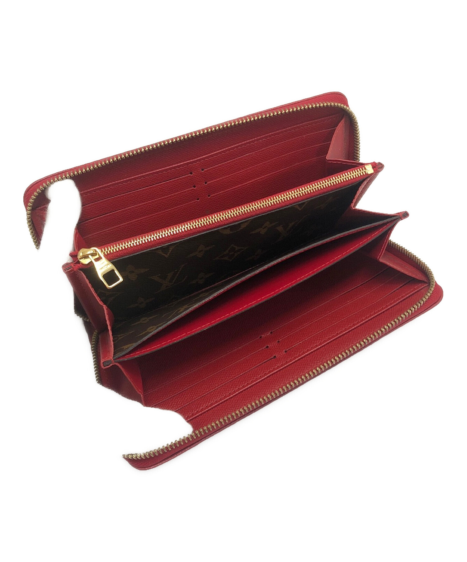 中古・古着通販】LOUIS VUITTON (ルイ ヴィトン) 長財布 ブラウン 