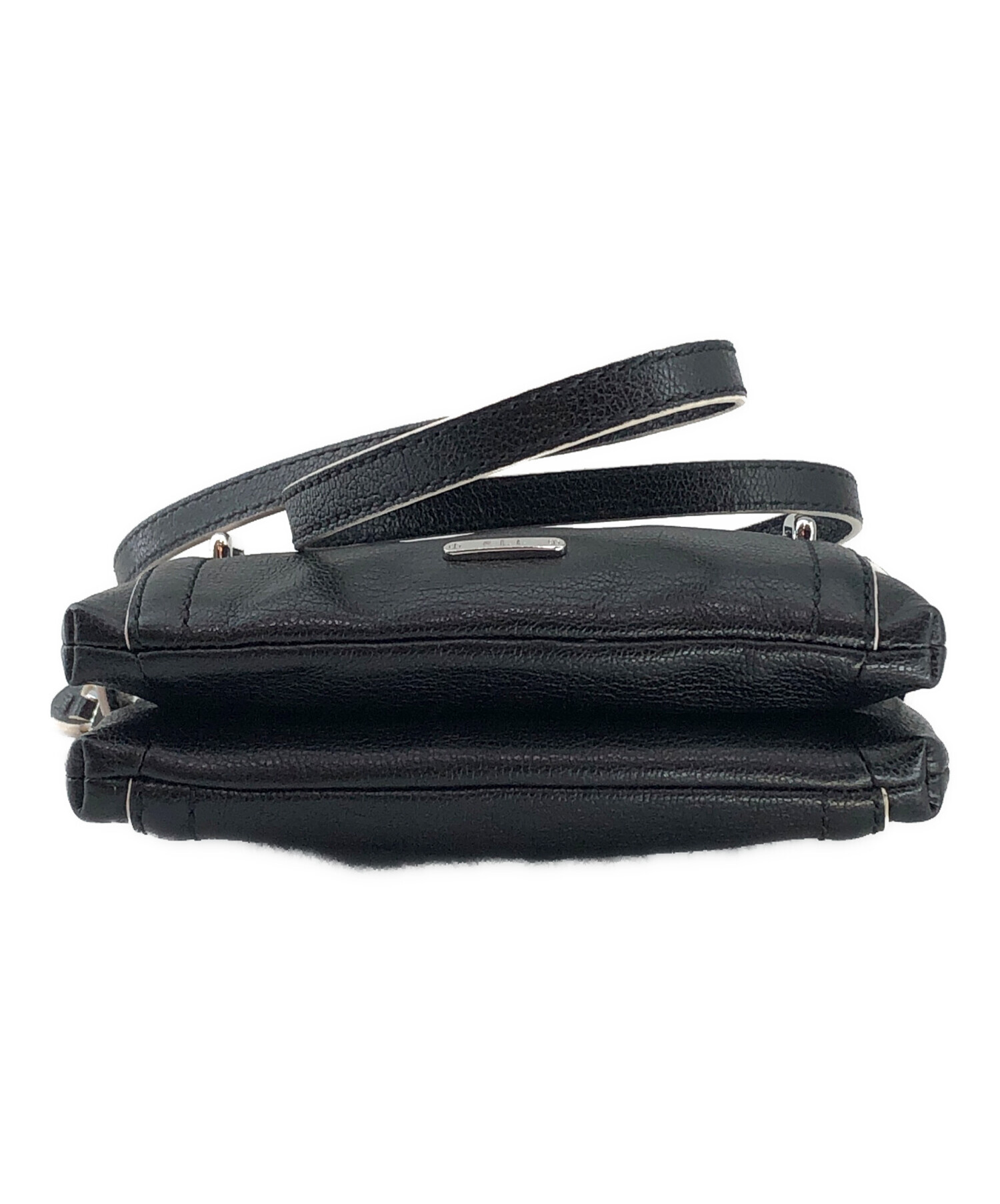 Polo Ralph Lauren ポロラルフローレン ショルダーバッグ  黒 【古着】【中古】【送料無料】 中古・古着通販】RALPH LAUREN (ラルフローレン) ショルダーバッグ