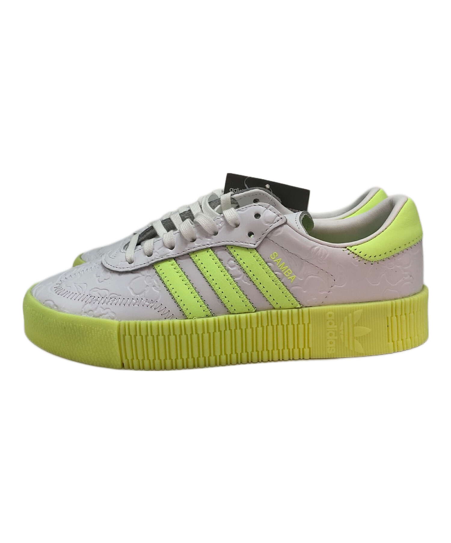 中古・古着通販】adidas (アディダス) SAMBAROSE W ホワイト×グリーン 