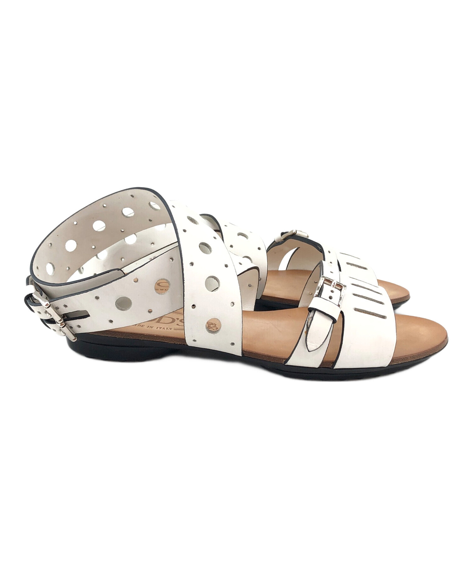 中古・古着通販】TOD'S (トッズ) サンダル アイボリー サイズ:35