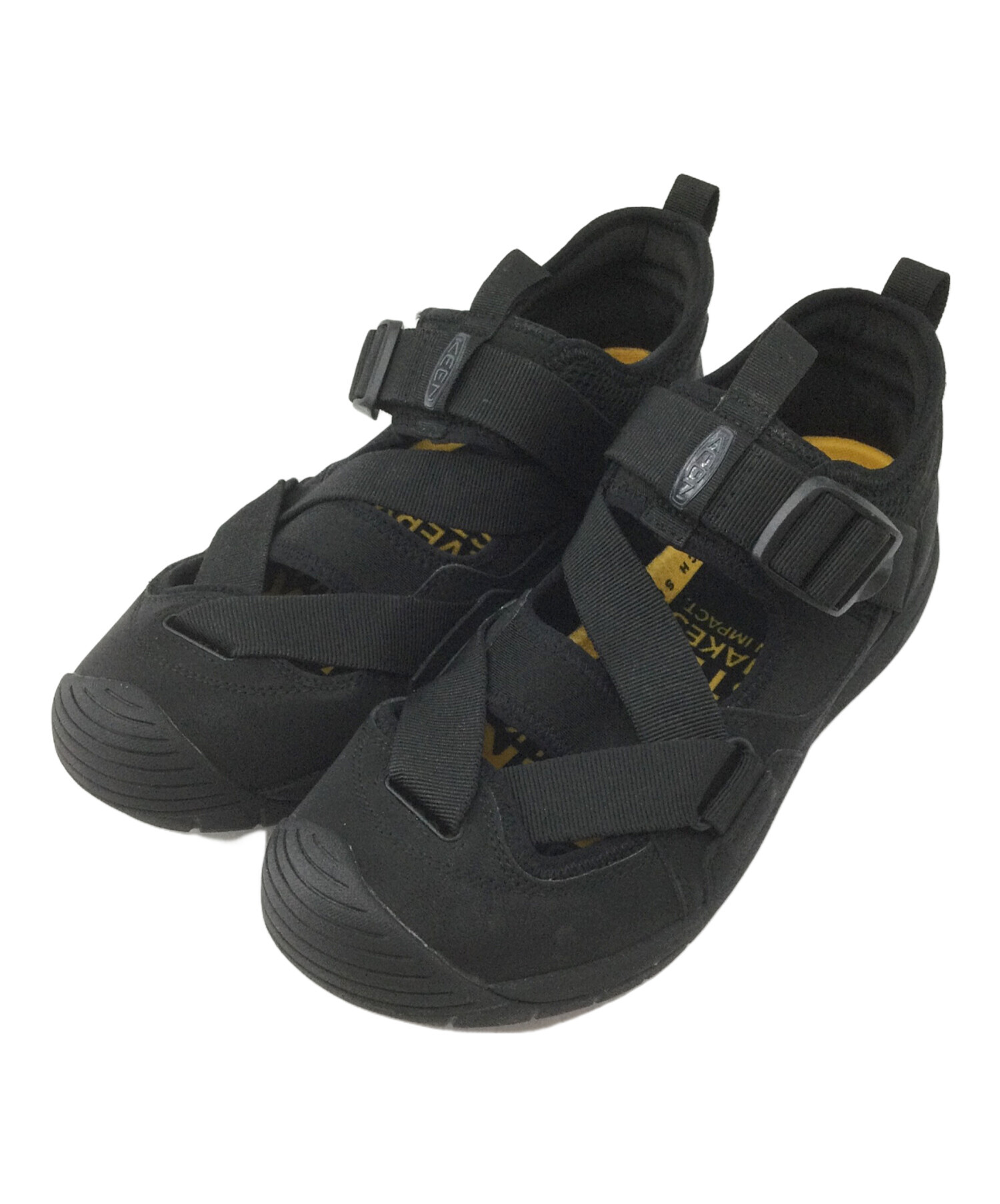 中古・古着通販】KEEN (キーン) スポーツサンダル ブラック サイズ 