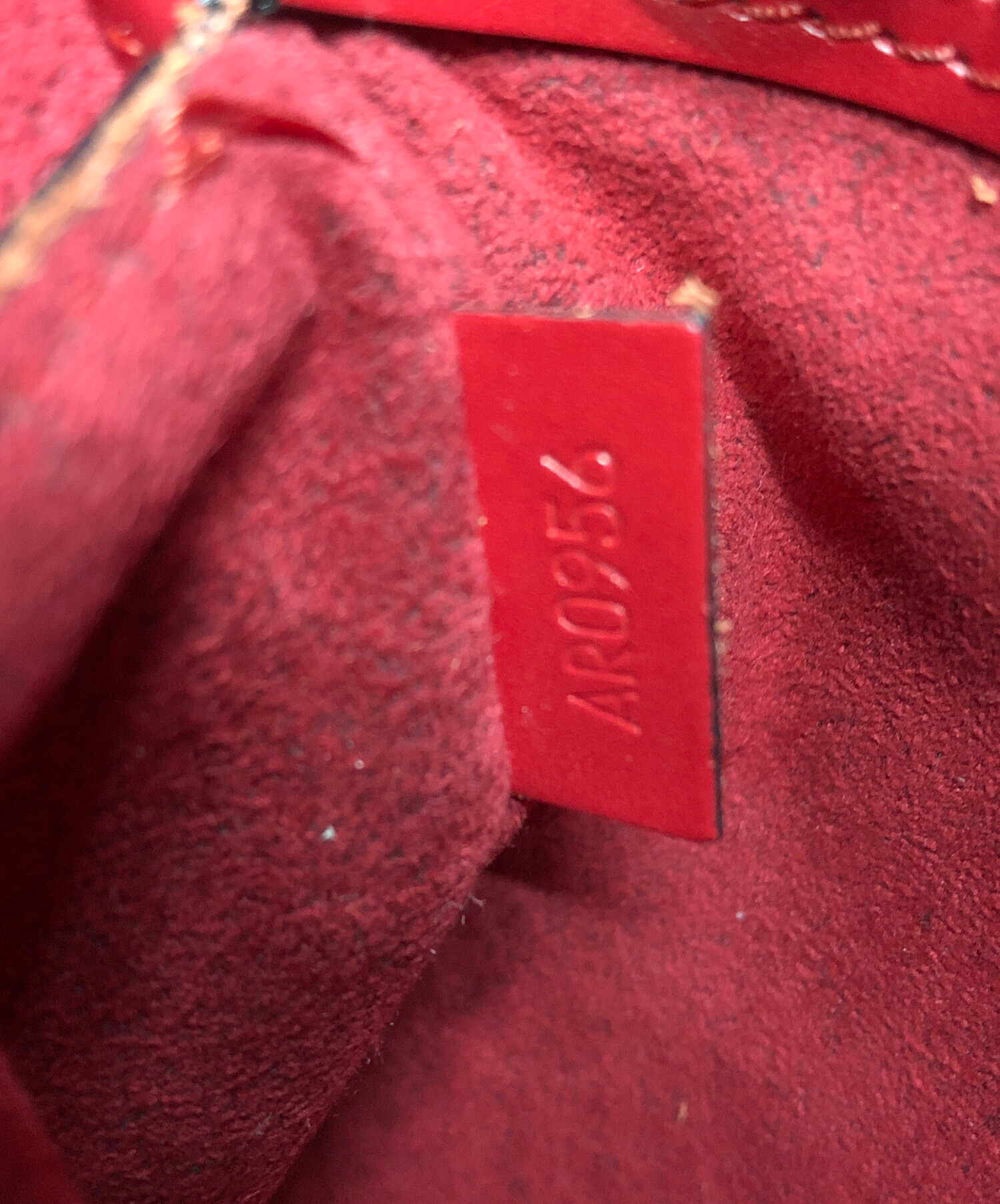 中古・古着通販】LOUIS VUITTON (ルイ ヴィトン) エピ アルマ レッド