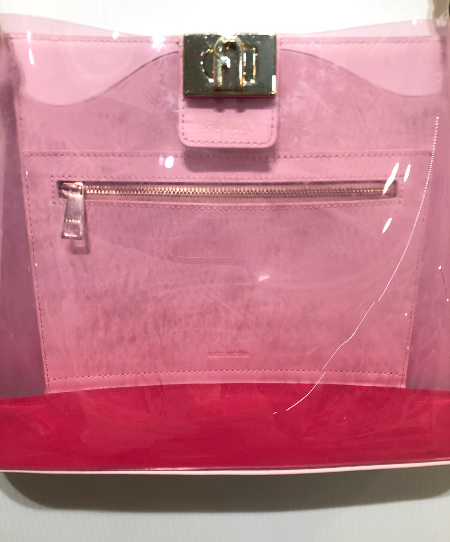 中古・古着通販】FURLA (フルラ) ショルダーバッグ ピンク｜ブランド
