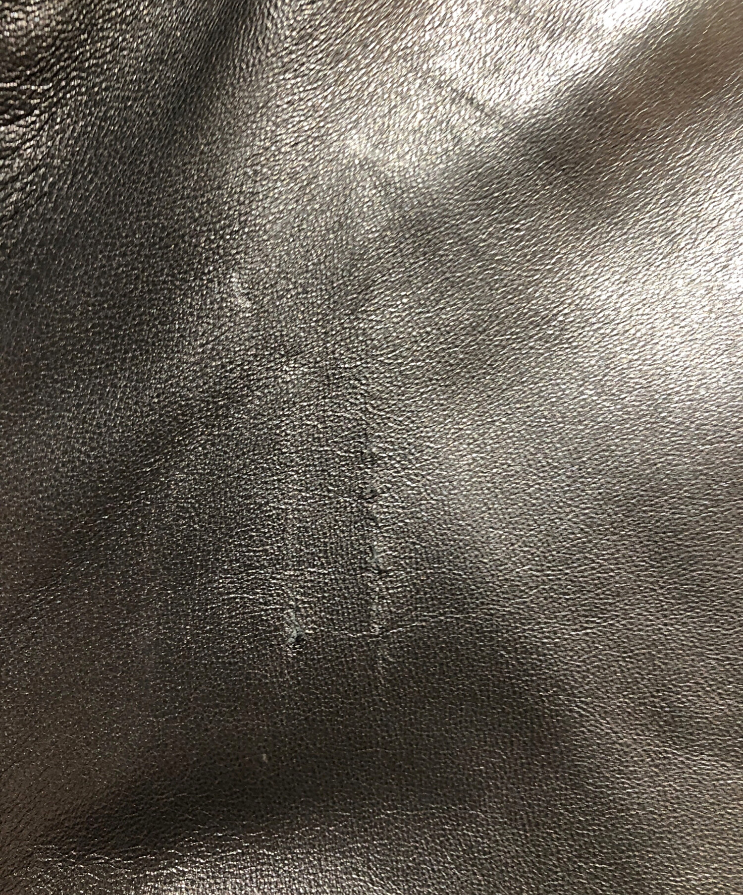 中古・古着通販】GARNIER (ガルニエ) レザージャケット ブラック