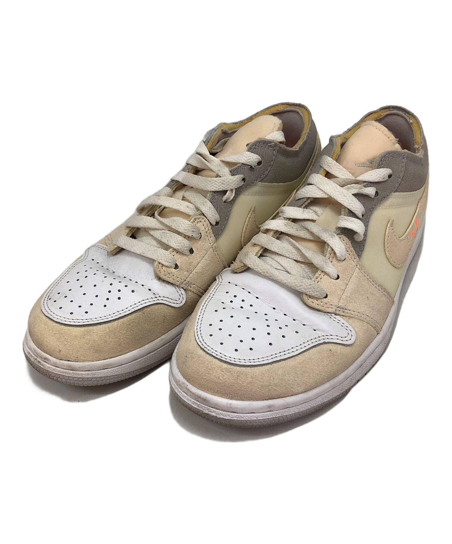 中古・古着通販】NIKE (ナイキ) Air Jordan 1 Low ベージュ サイズ:25 