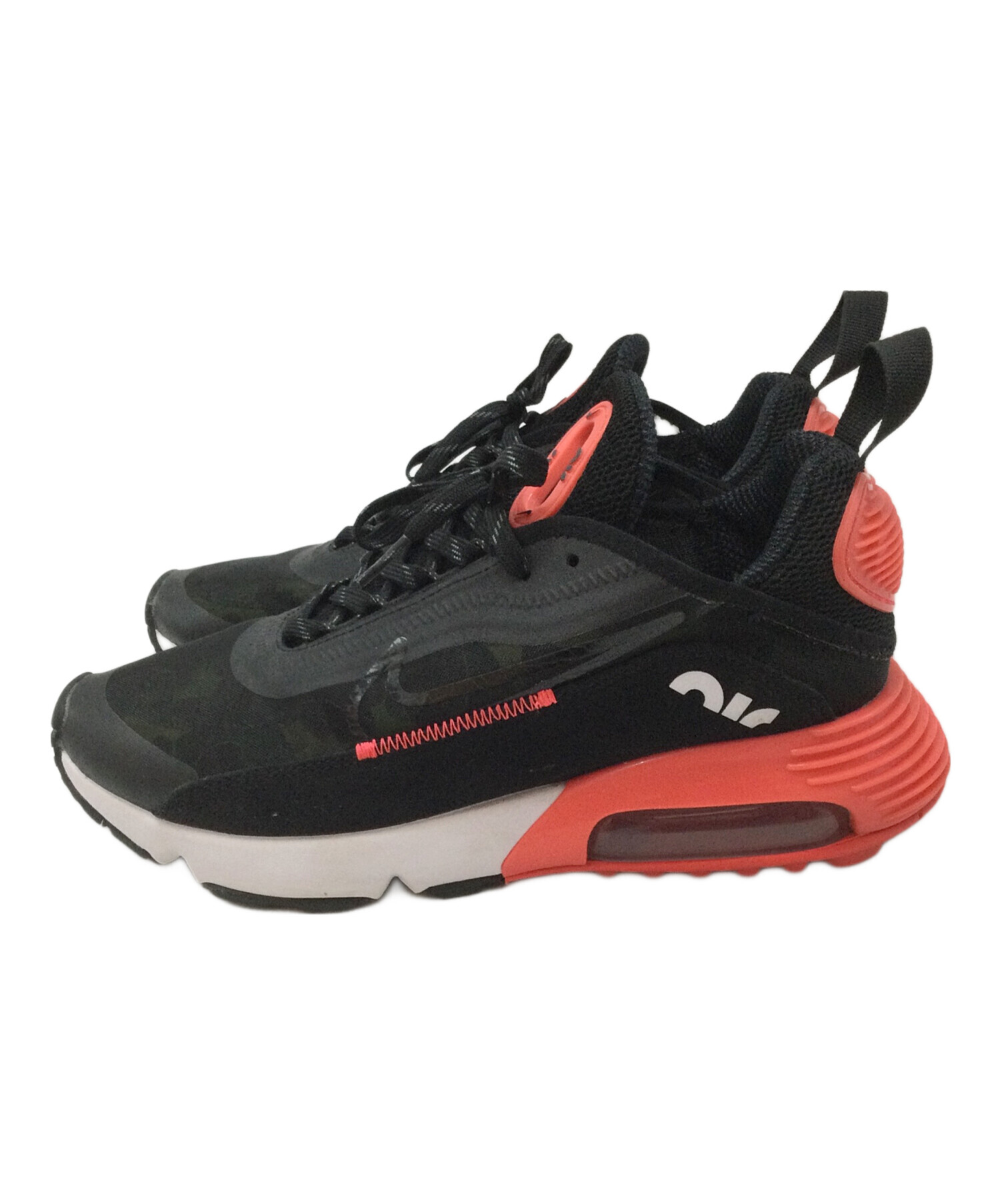 中古・古着通販】NIKE (ナイキ) AIR MAX 2090 ブラック×レッド サイズ 