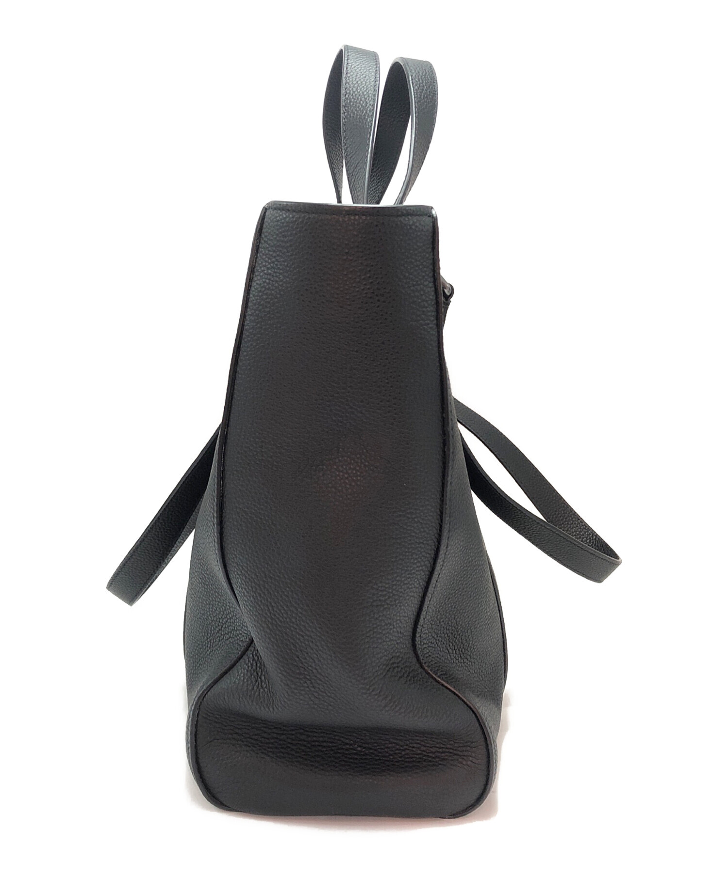 中古・古着通販】COACH (コーチ) ダブルハンドルトートバッグ ブラック