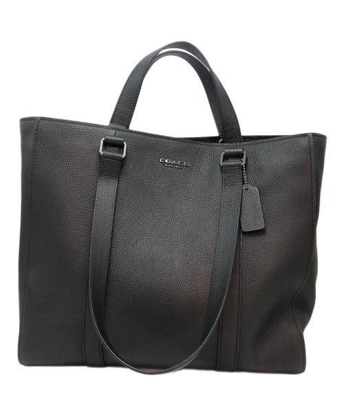 美品　コーチ　ハドソン　ダークグリーン　本革　シボ　ダブルハンドル　C8157 美品 コーチ ハドソン ダークグリーン 本革 シボ ダブルハンドル C8157