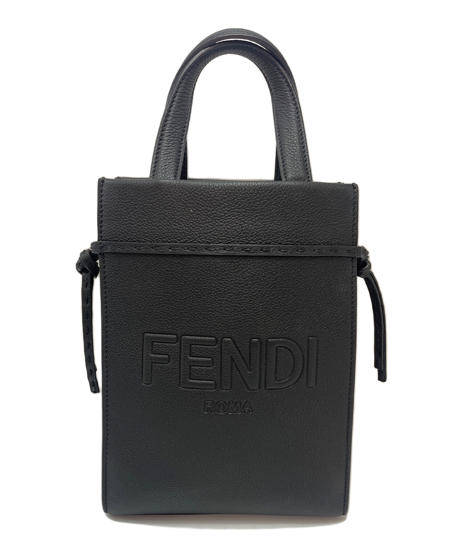 FENDI ブラックサンダル 保存袋付き　中古品 中古・古着通販】FENDI (フェンディ) ショルダーバッグ/ゴートゥー