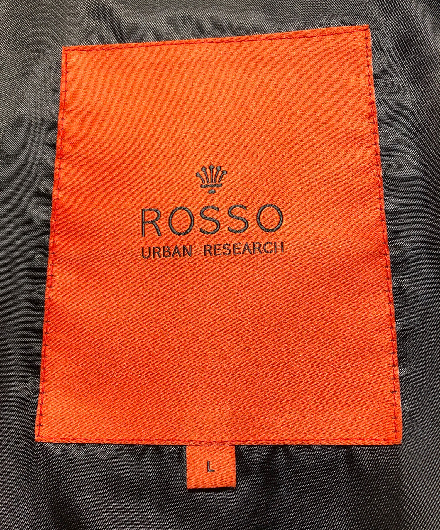 アーバンリサーチ　ROSSO ラムレザーシングルライダース 中古・古着通販】URBAN RESEARCH ROSSO (アーバンリサーチロッソ