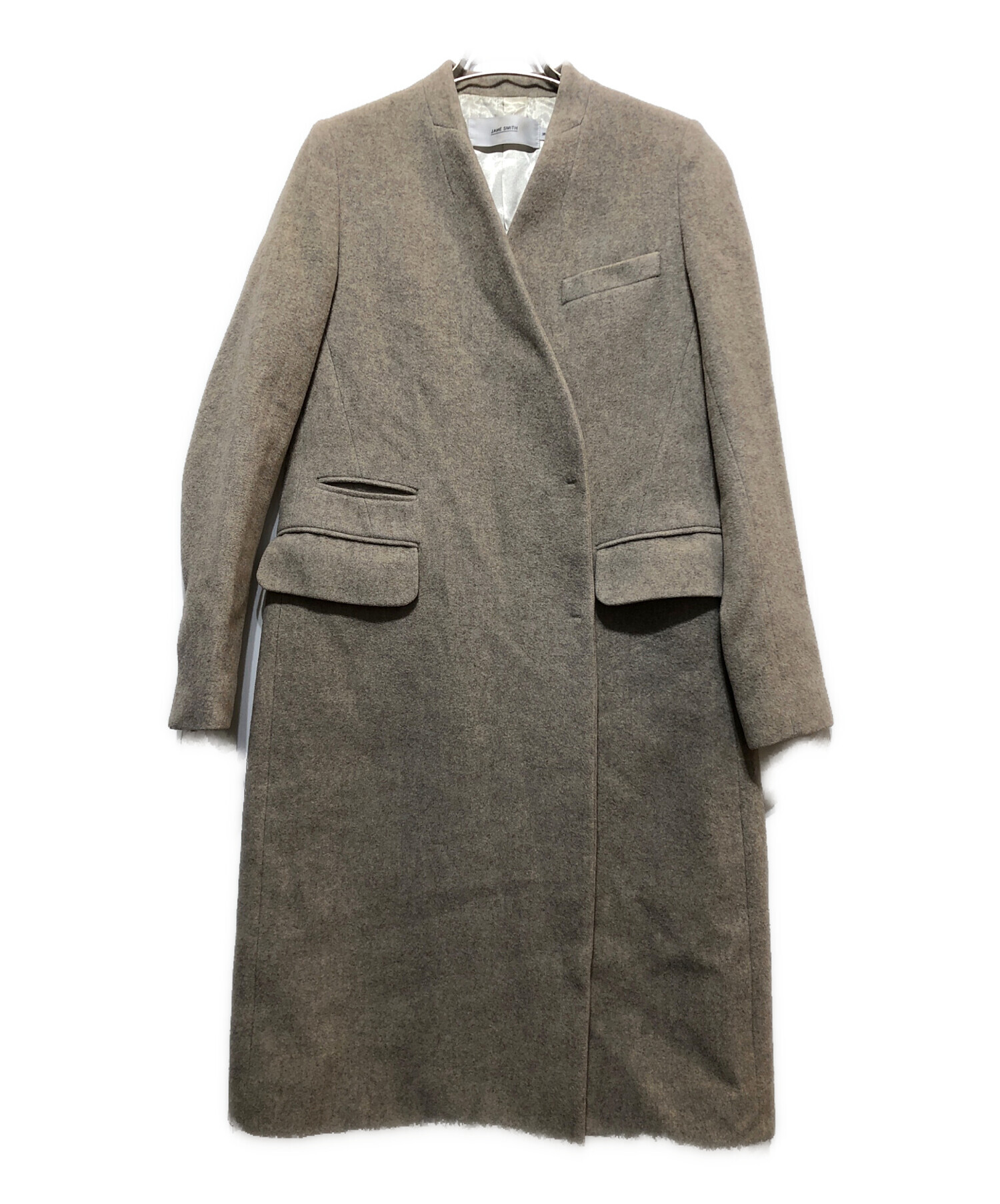 中古・古着通販】JANE SMITH (ジェーンスミス) ウールコート ブラウン
