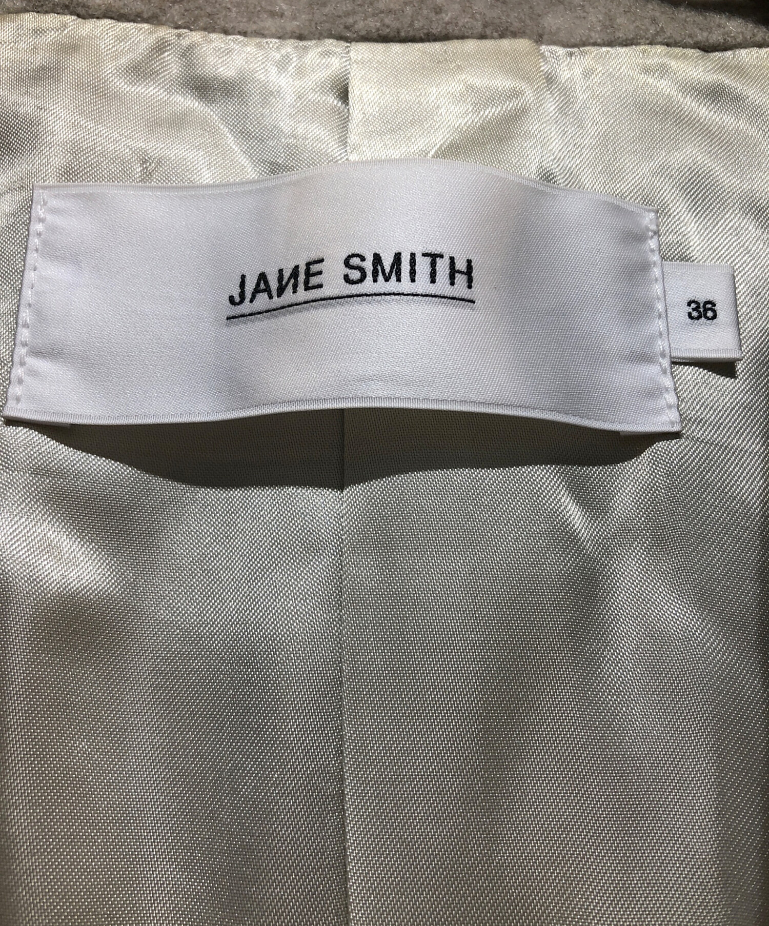 中古・古着通販】JANE SMITH (ジェーンスミス) ウールコート ブラウン
