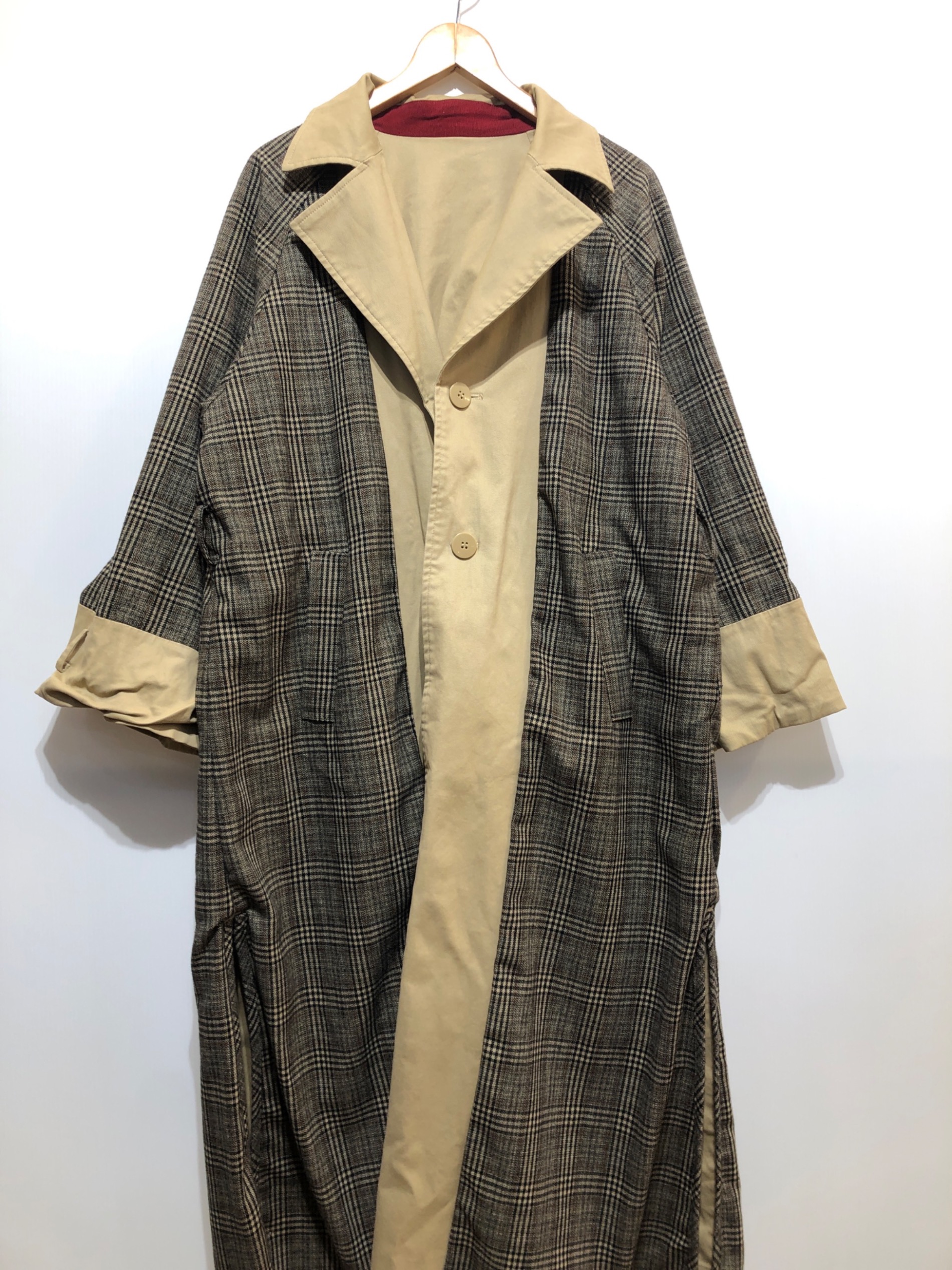 中古・古着通販】Ameri (アメリ) トレンチコート ベージュ サイズ:表記