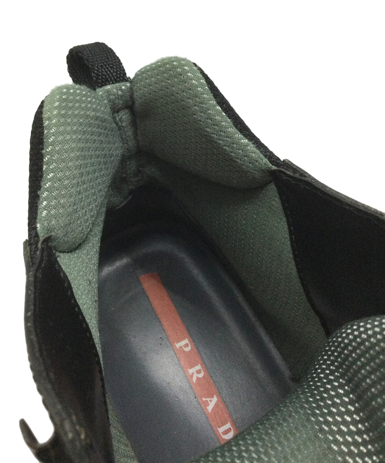 中古・古着通販】PRADA (プラダ) ブーツ ブラック サイズ:38 1/2