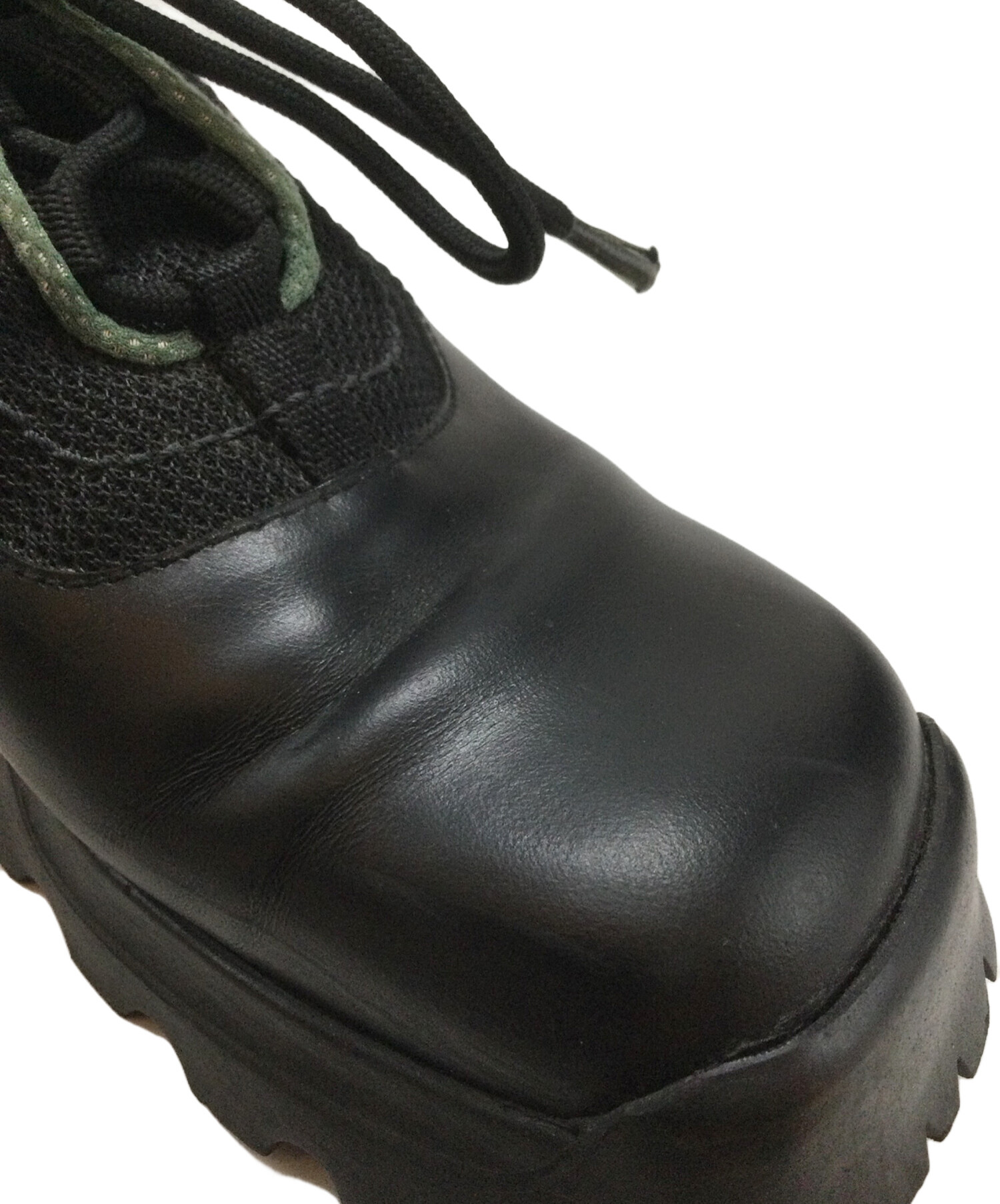 中古・古着通販】PRADA (プラダ) ブーツ ブラック サイズ:38 1/2