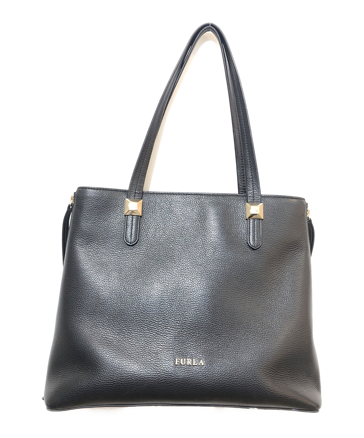 中古・古着通販】FURLA (フルラ) サイドジップトートバッグ