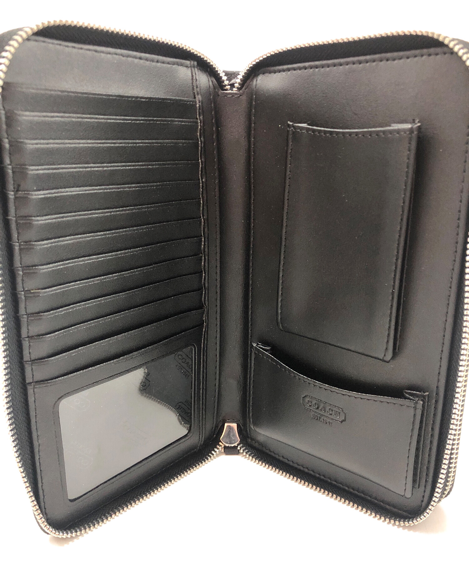 中古・古着通販】COACH (コーチ) ダブルジップトラベルオーガナイザー