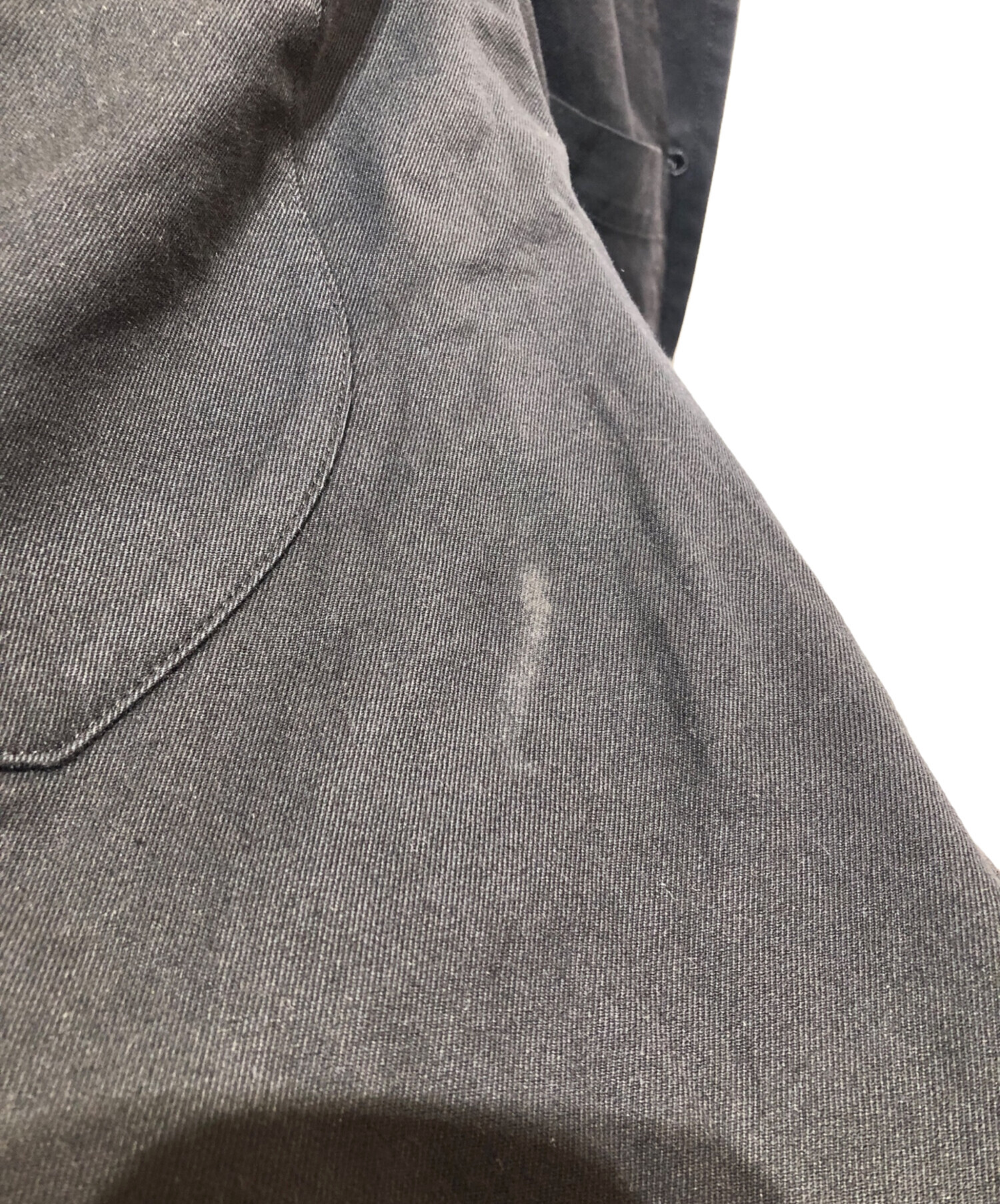 中古・古着通販】Y's (ワイズ) ギャバジンワイドオーバーオール