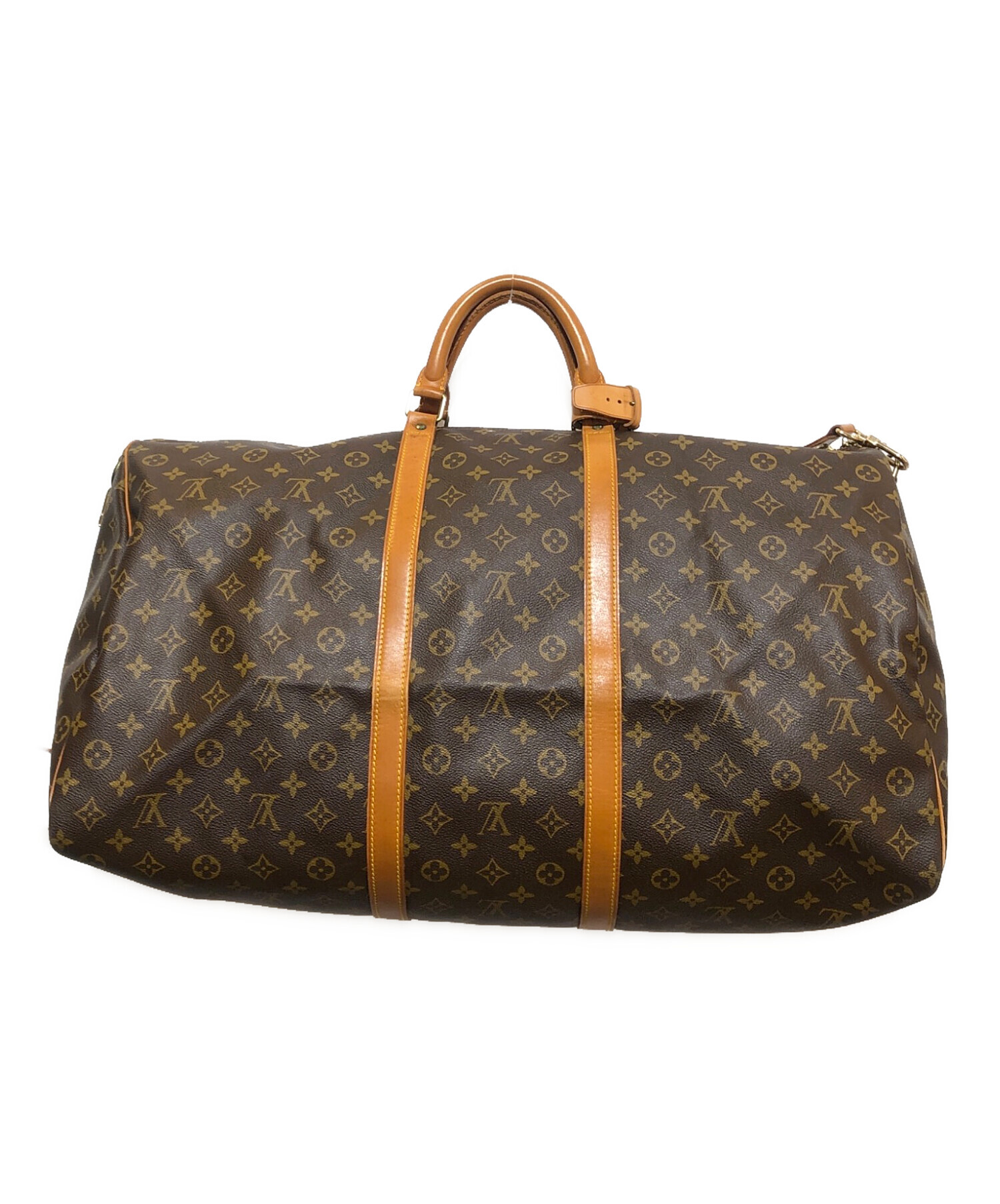Louis Vuitton ブラウン ボストンバッグ 中古・古着通販】LOUIS VUITTON (ルイ ヴィトン) ボストンバッグ