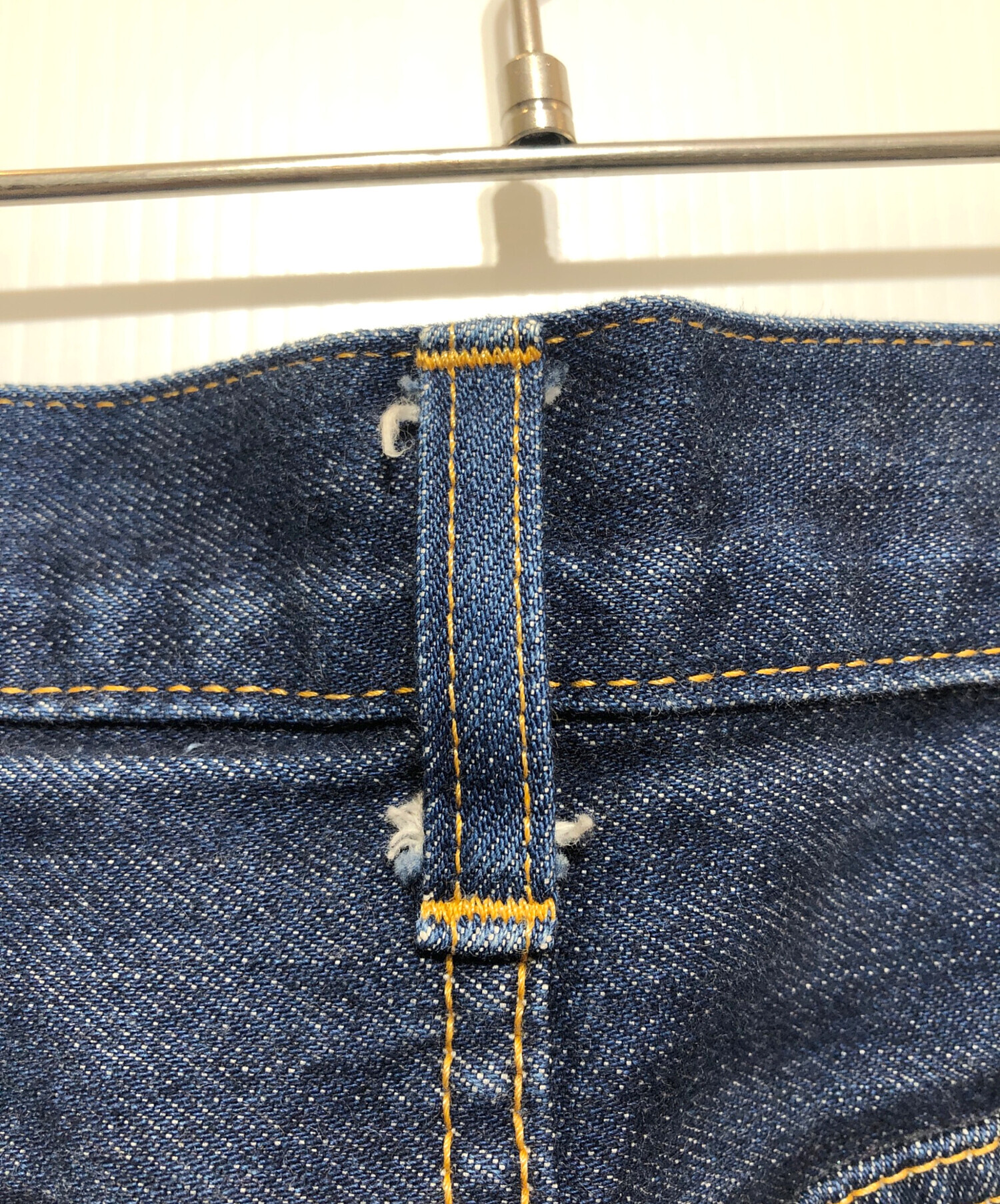 中古・古着通販】CIOTA (シオタ) 本藍ストレートデニムパンツ ブルー
