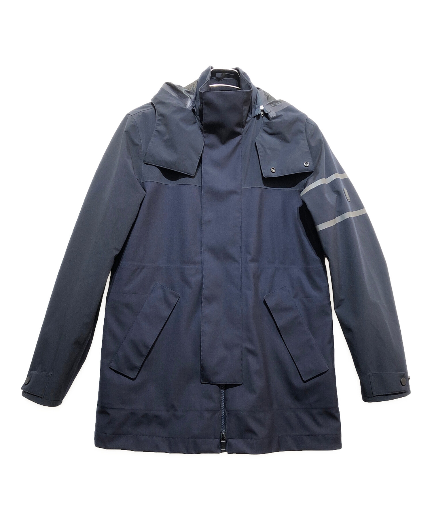 ゼニア Z ZEGNA コート ジャケット ネイビー 【公式通販】