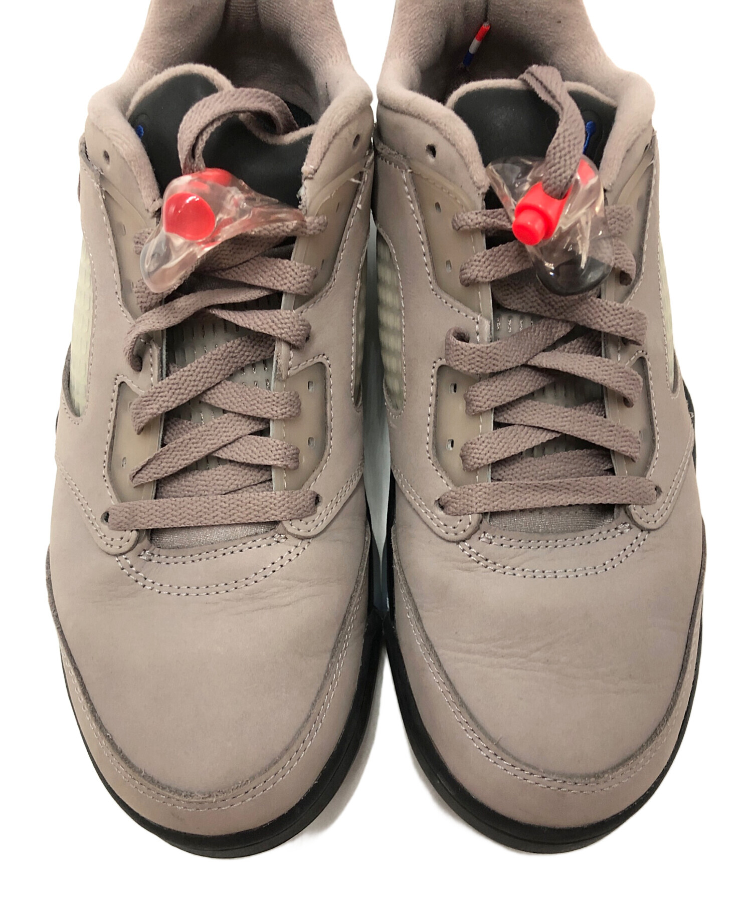 【未使用】NIKE AIR JORDAN 5 RETRO スニーカー　27cm 中古・古着通販】NIKE (ナイキ) AIR JORDAN 5 RETRO LOW グレー サイズ