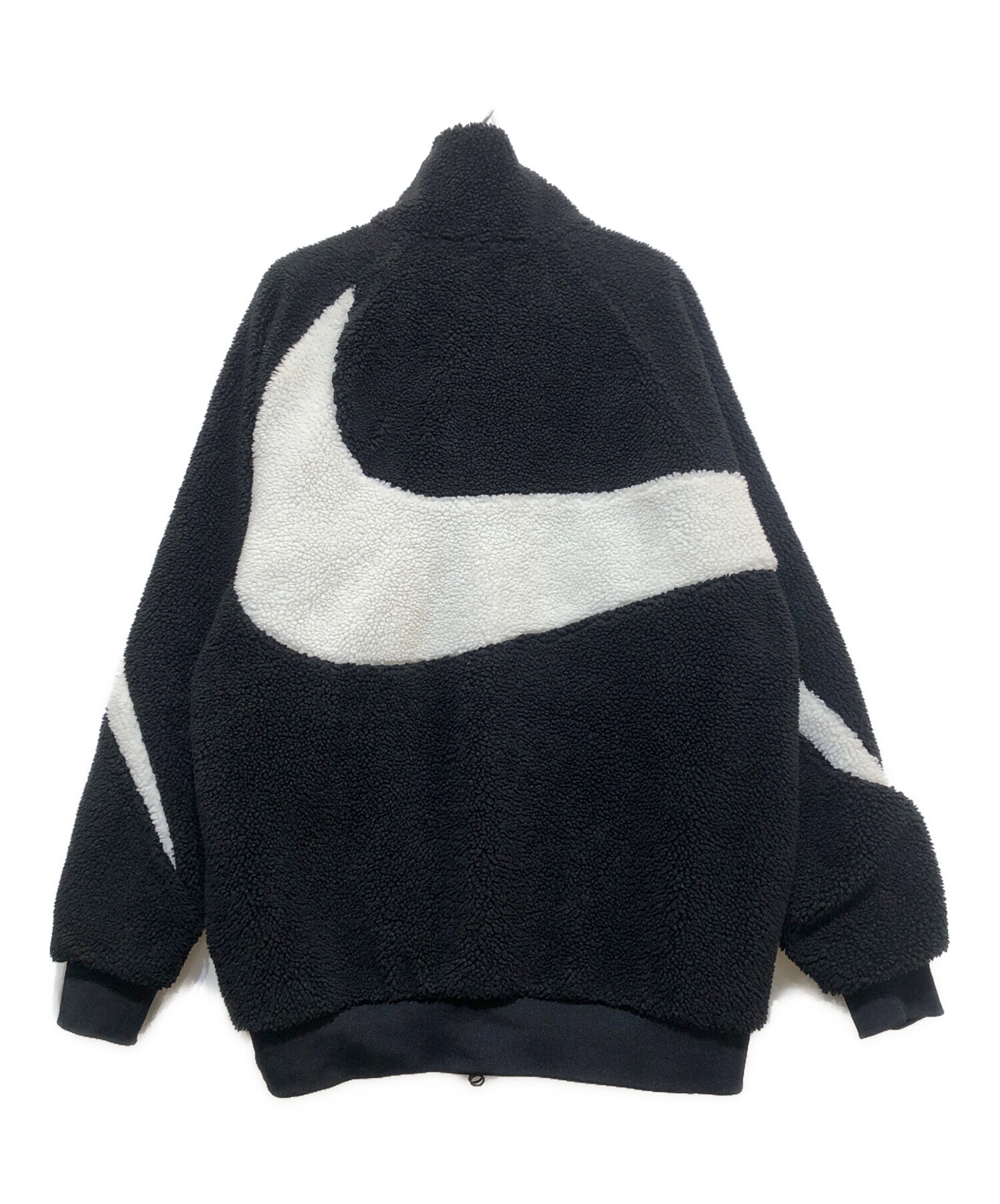 中古・古着通販】NIKE (ナイキ) スウッシュフルジップボアジャケット