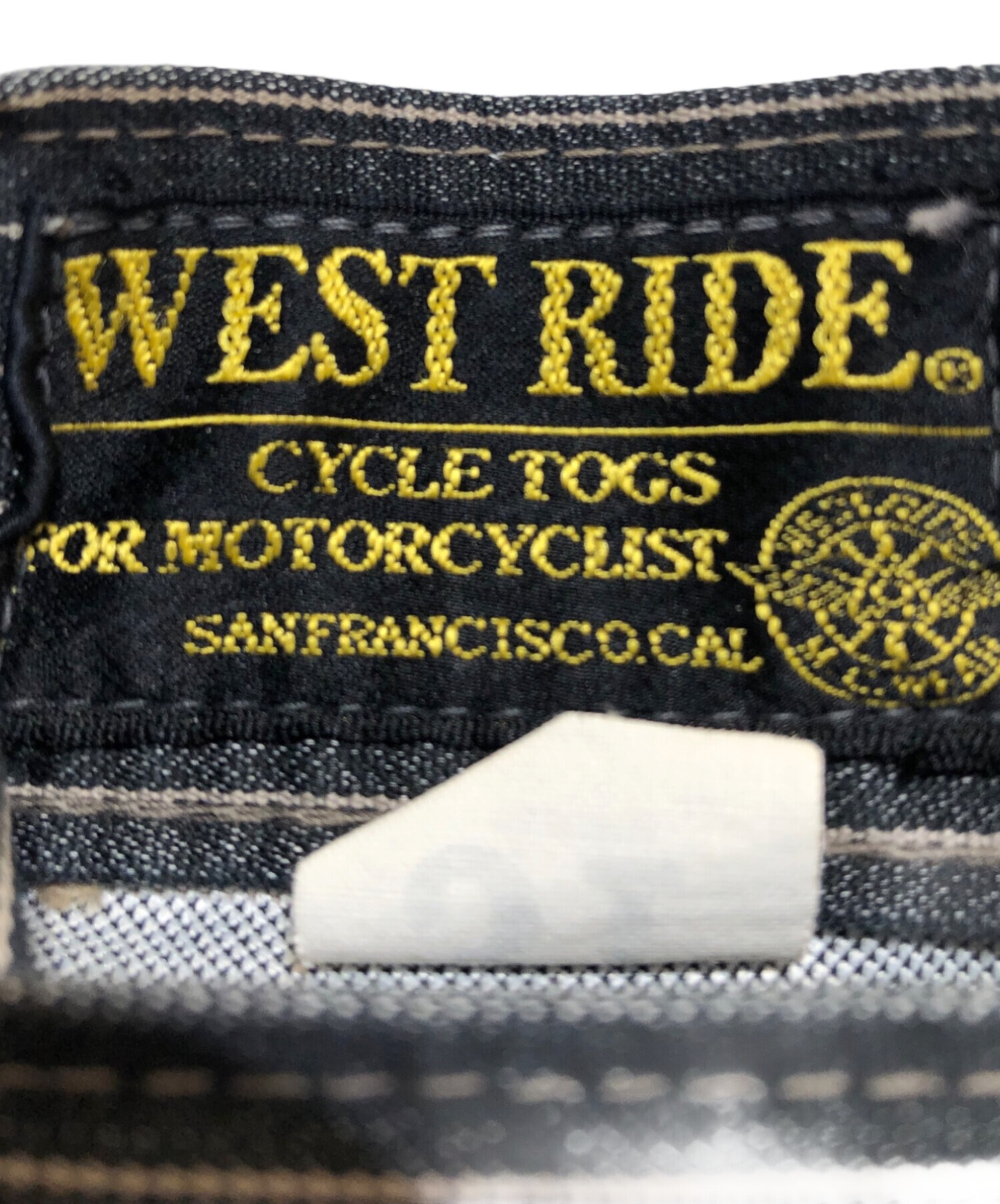 中古・古着通販】WEST RIDE (ウエストライド) パンツ インディゴ 