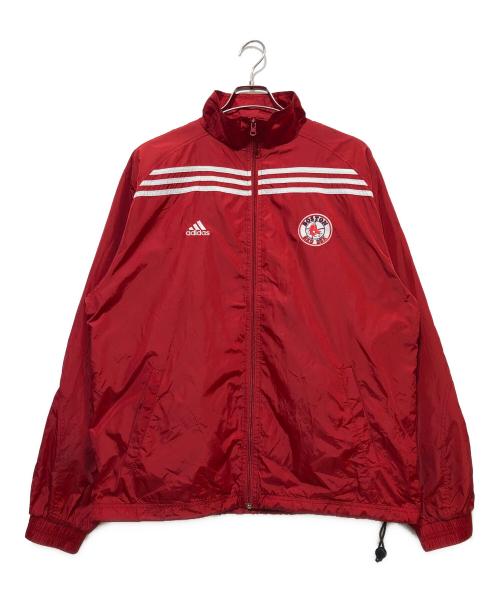 中古・古着通販】adidas (アディダス) ナイロンジャケット レッド