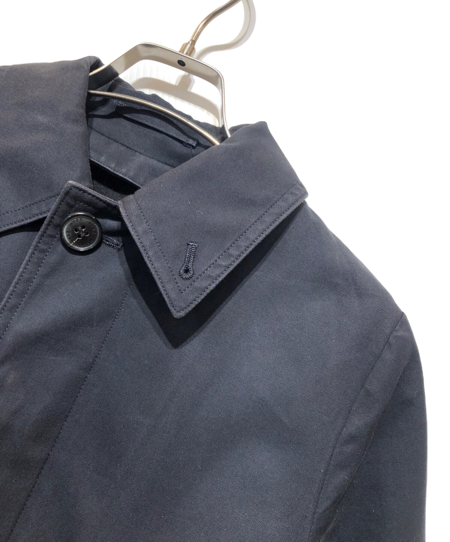 中古・古着通販】HYKE (ハイク) トレンチコート ブラック サイズ:1