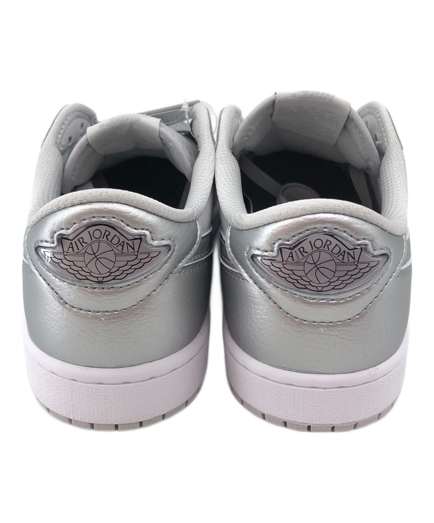 中古・古着通販】NIKE (ナイキ) Air Jordan 1 Retro Low グレー サイズ 