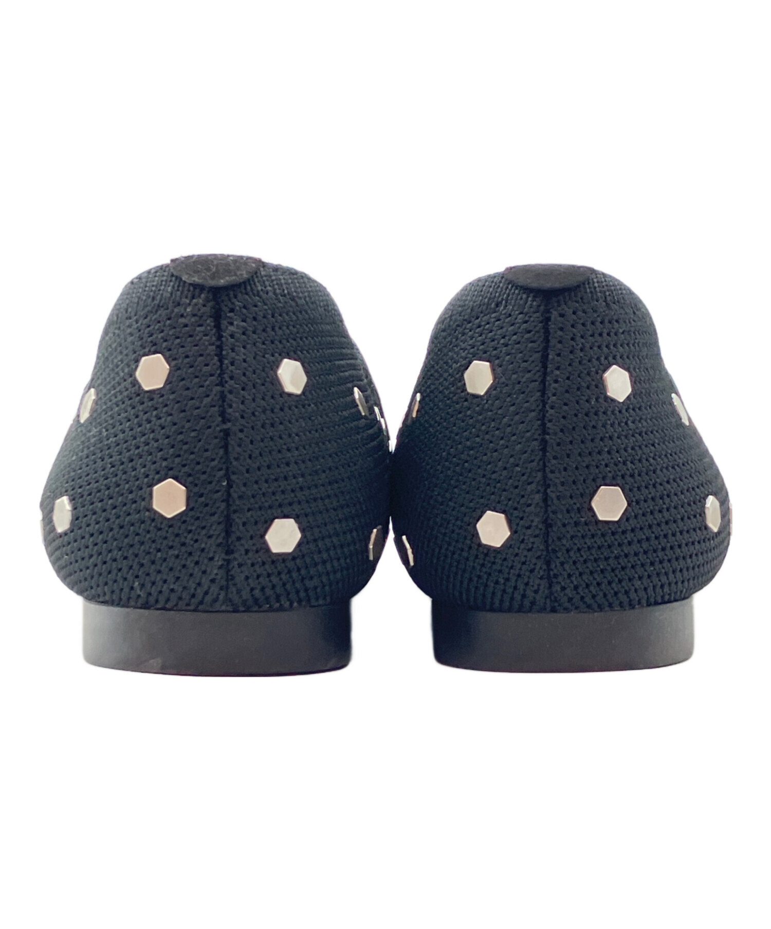 【未使用】VIVAIA パンプス 未使用』VIVAIA ヴィヴァイア パンプス スクエアトゥ ブラック