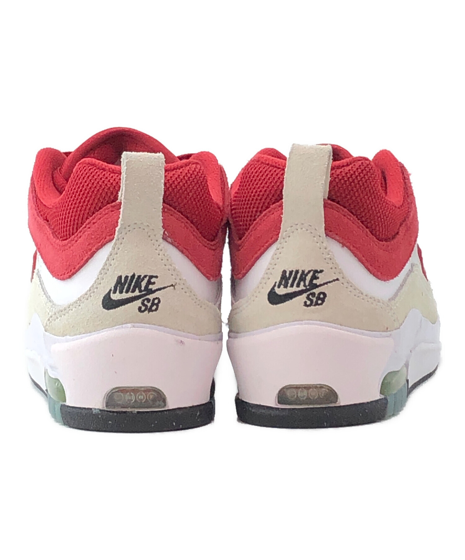 中古・古着通販】NIKE (ナイキ) Air Max Ishod ホワイト×レッド サイズ 