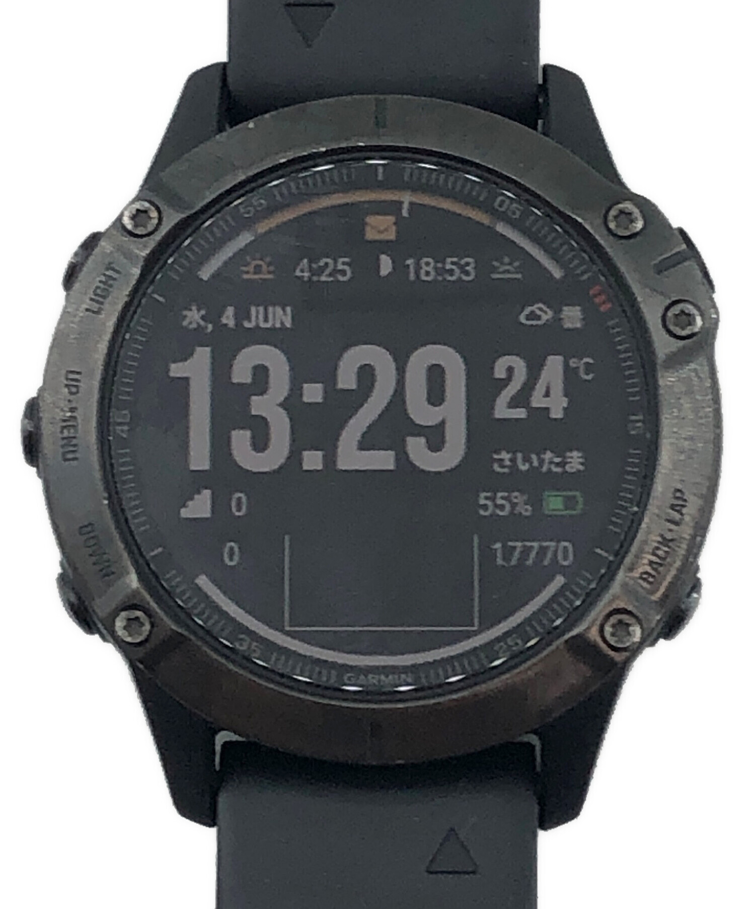中古・古着通販】GARMIN FENIX 6 SAPPHIRE (ガーミンフェニックス 