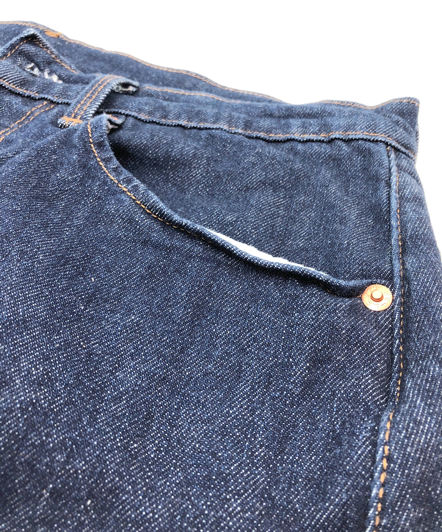 LEVI'S(R) ネイビー デニム パンツ サイズ32 Levi's（リーバイス）デニムパンツ 青 サイズ:32(L位) メンズ