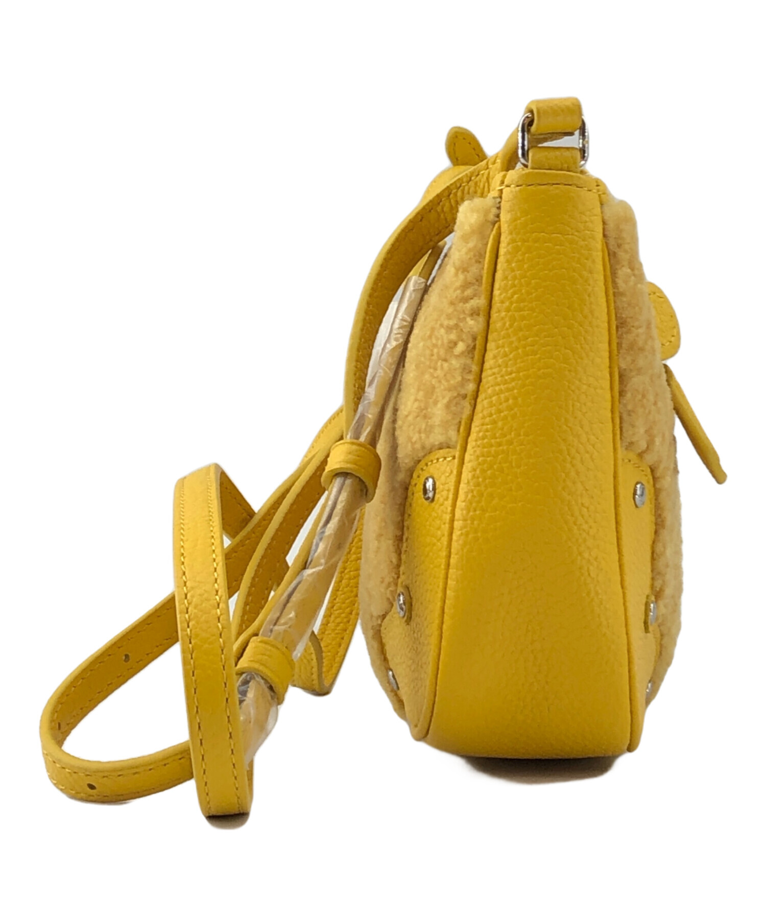 中古・古着通販】COACH (コーチ) ショルダーバッグ イエロー｜ブランド