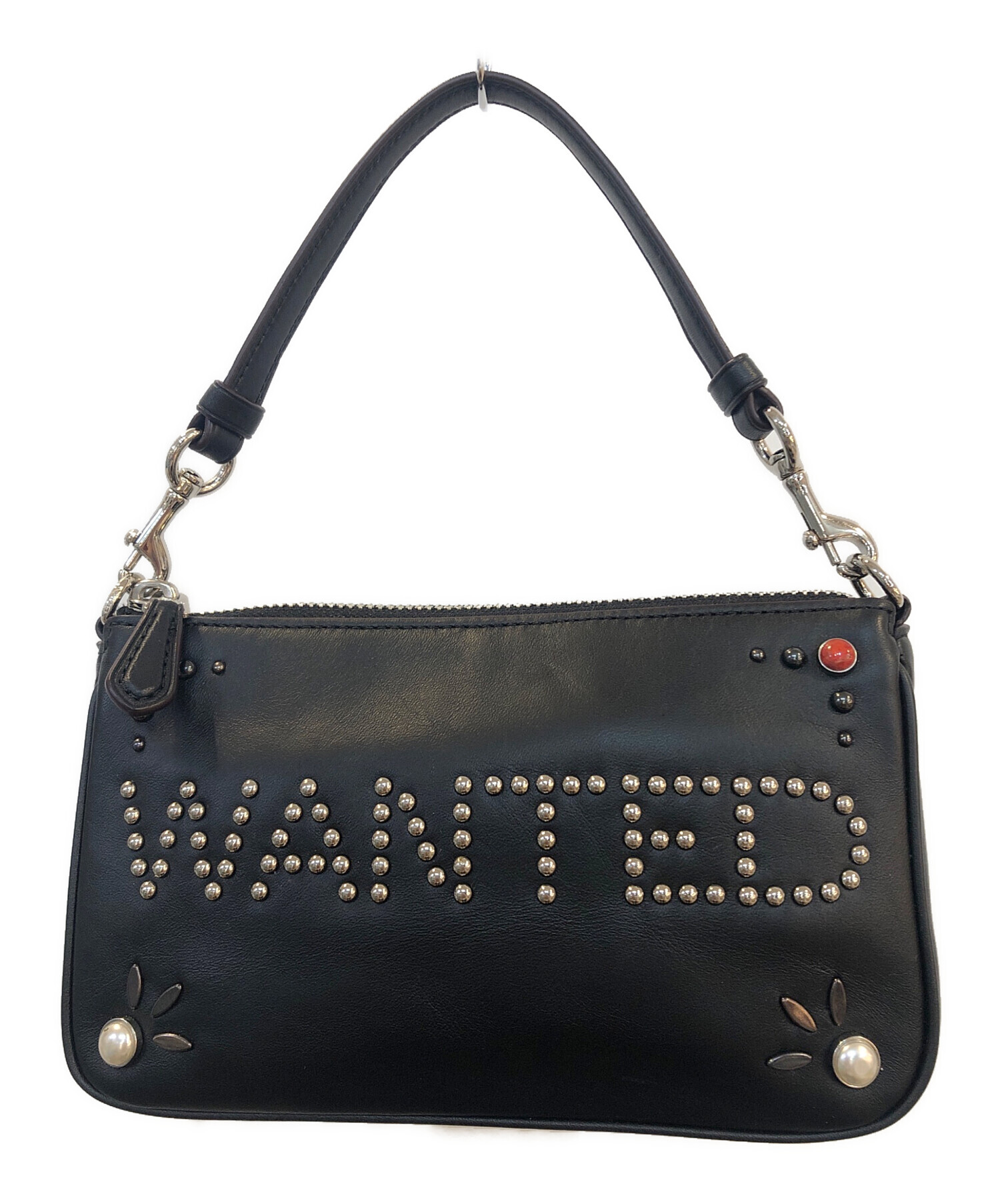 中古・古着通販】COACH (コーチ) ポーチ ブラック｜ブランド・古着通販 
