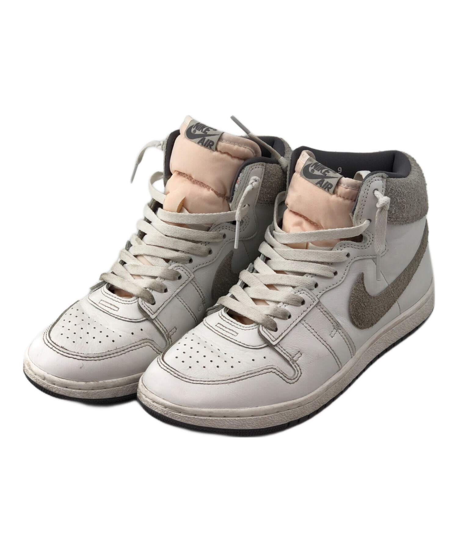 中古・古着通販】NIKE (ナイキ) Jordan Air Ship ホワイト×グレー 
