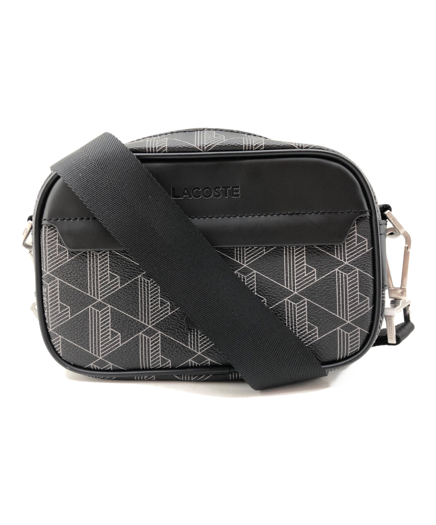 中古・古着通販】LACOSTE (ラコステ) ショルダーバッグ ブラック