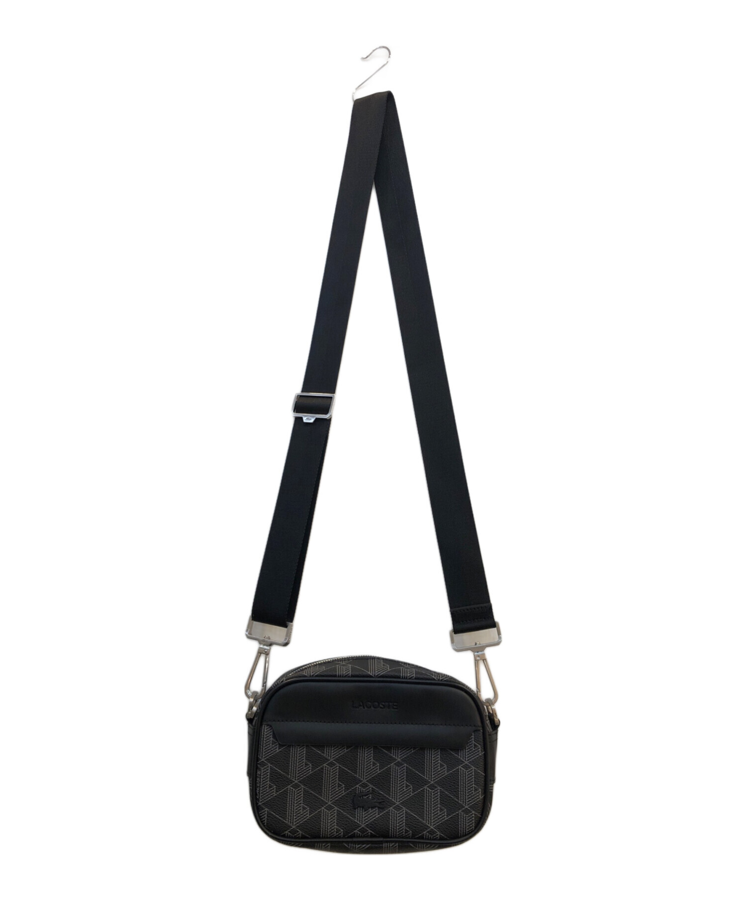 中古・古着通販】LACOSTE (ラコステ) ショルダーバッグ ブラック