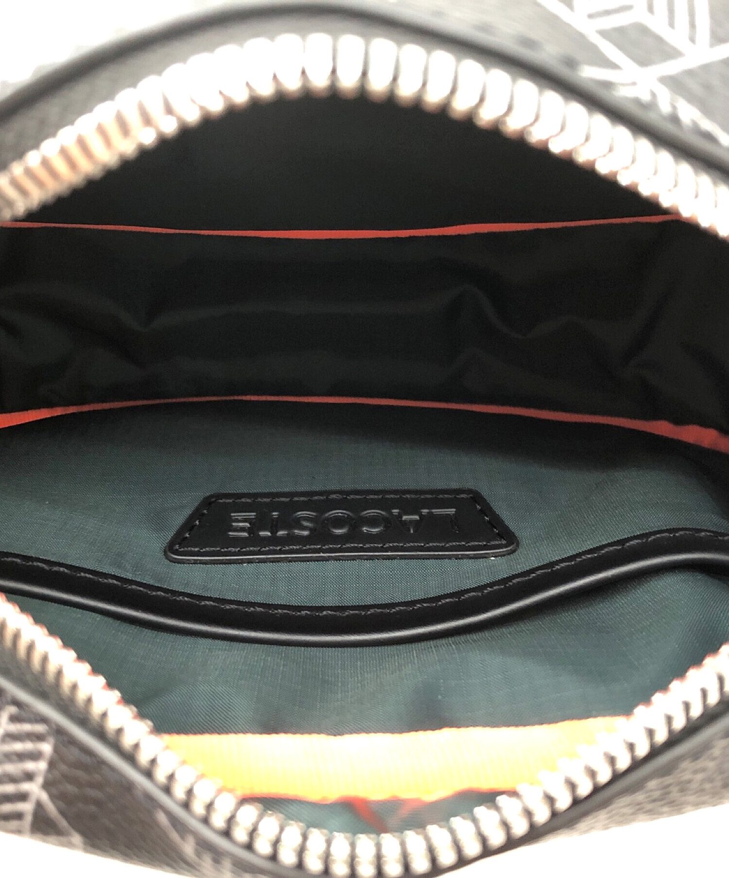 中古・古着通販】LACOSTE (ラコステ) ショルダーバッグ ブラック