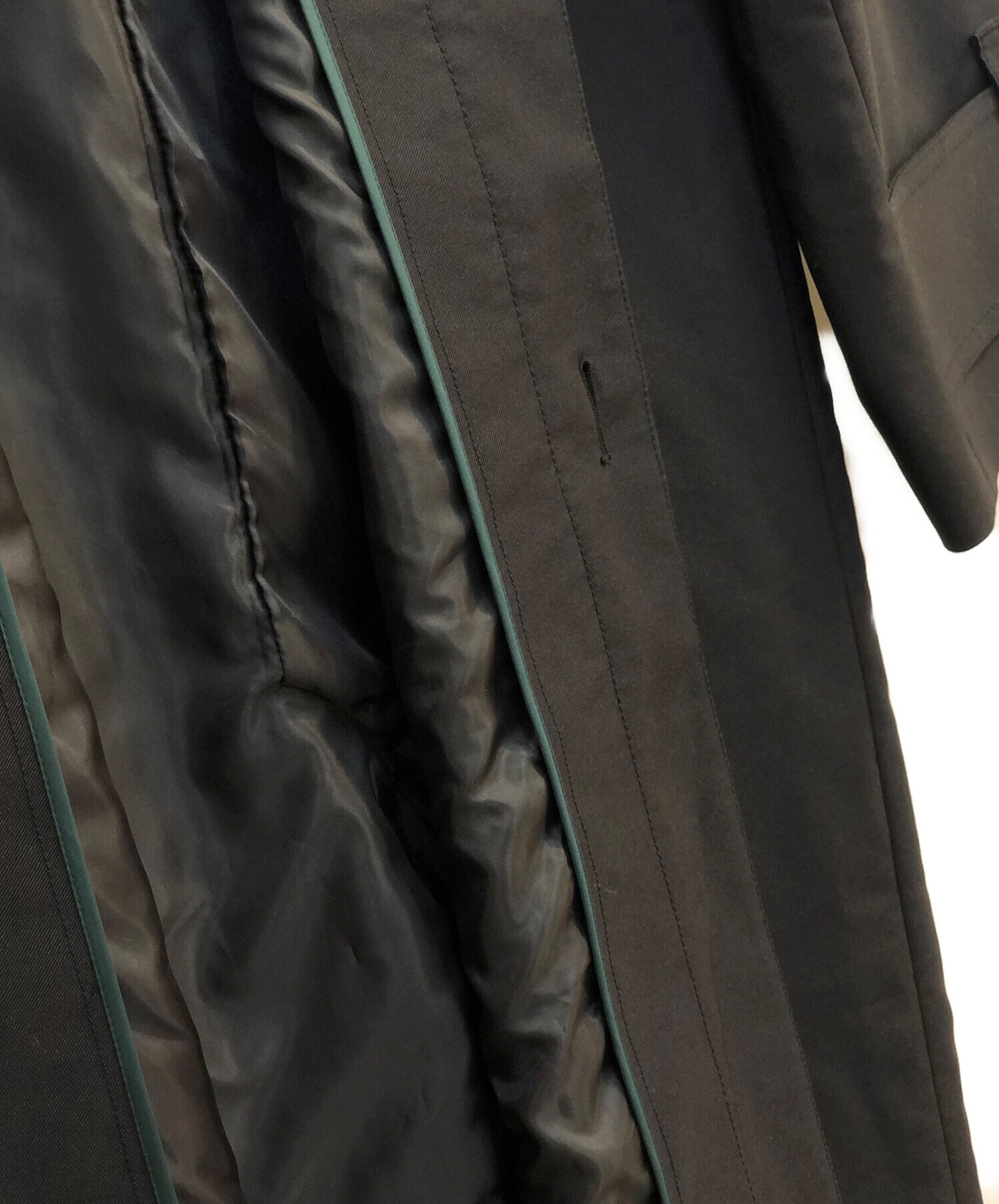 中古・古着通販】UN3D. (アンスリード) トレンチコート ブラック