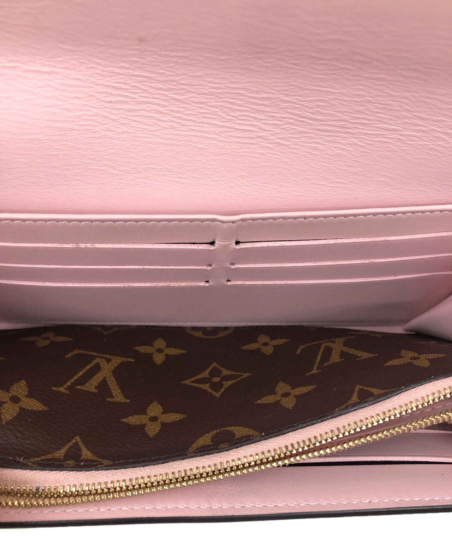 中古・古着通販】LOUIS VUITTON (ルイ ヴィトン) 長財布 ピンク