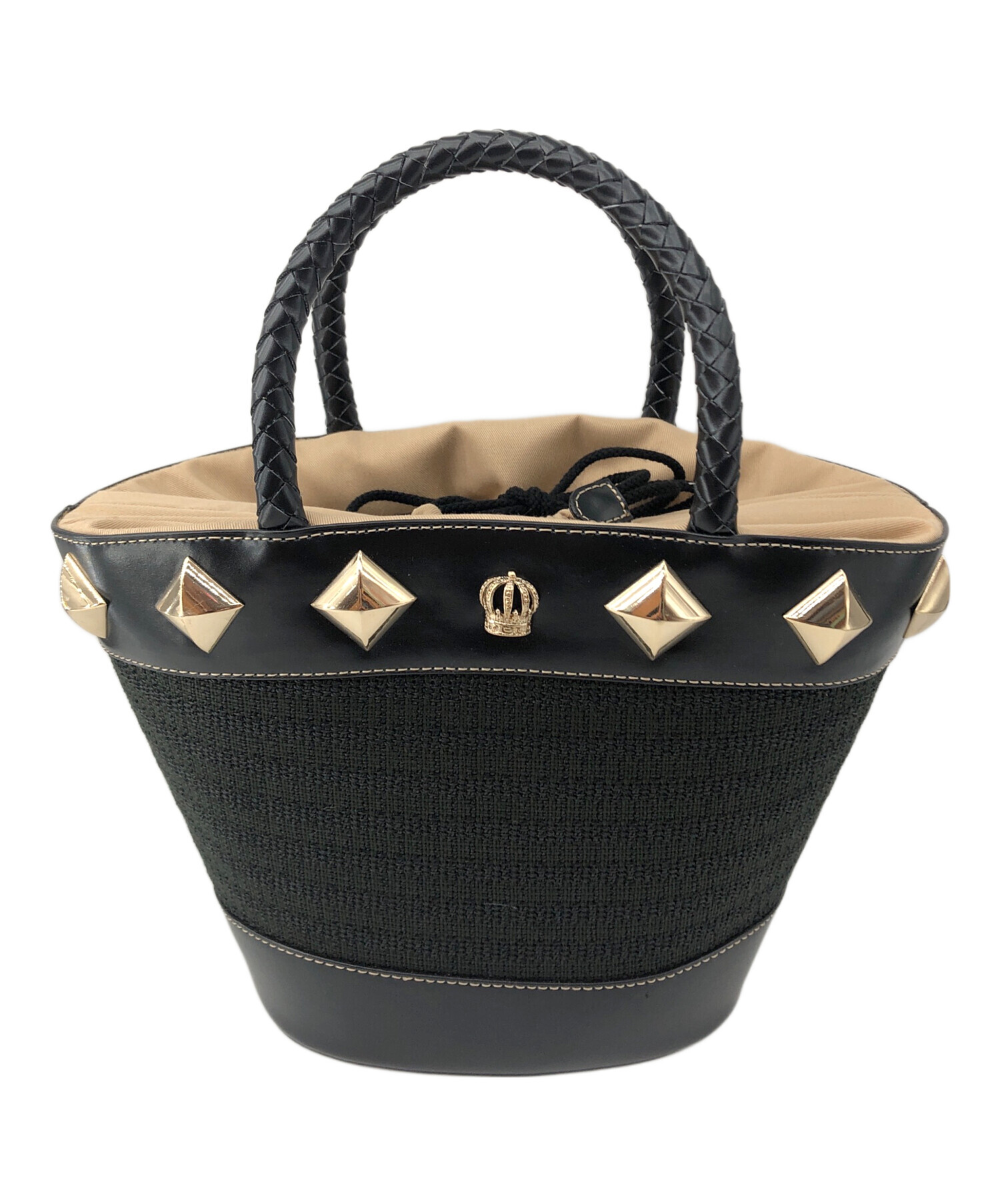 バック中古品　なゆさま専用 中古・古着通販】YU HAMANO (ユウ ハマノ) ハンドバッグ ブラック