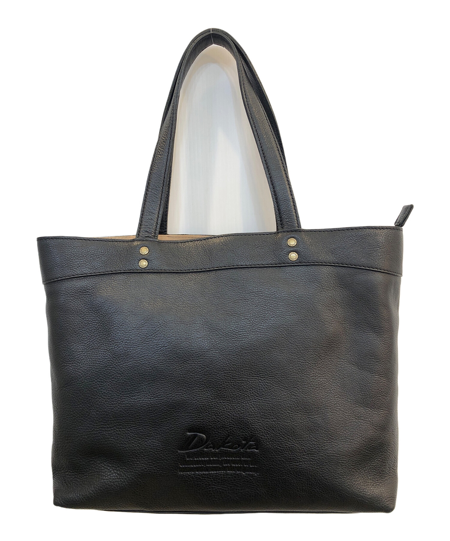中古・古着通販】Dakota (ダコタ) レザートートバッグ ブラック