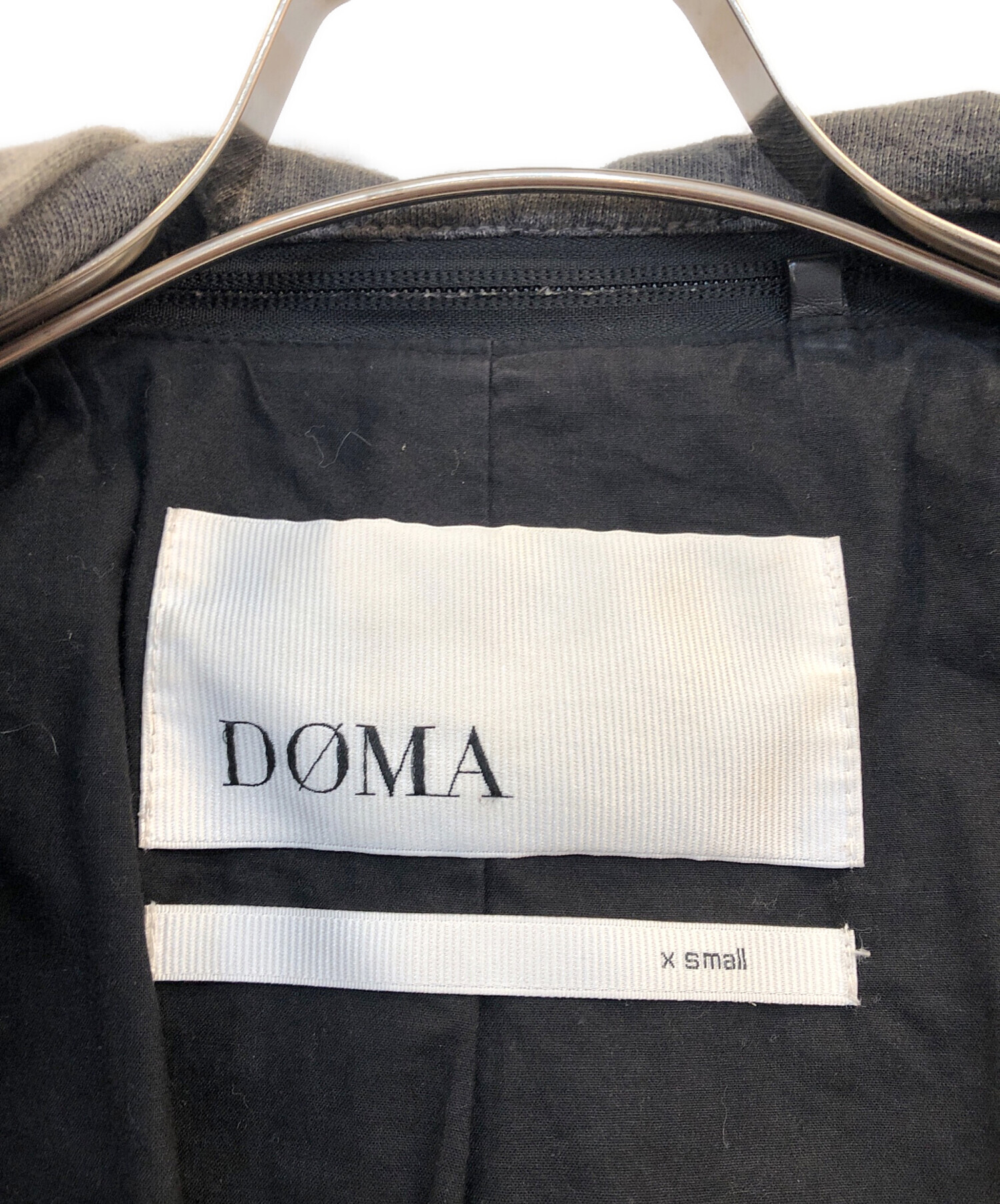 中古・古着通販】DOMA (ドマ) ダブルライダースジャケット ブラック