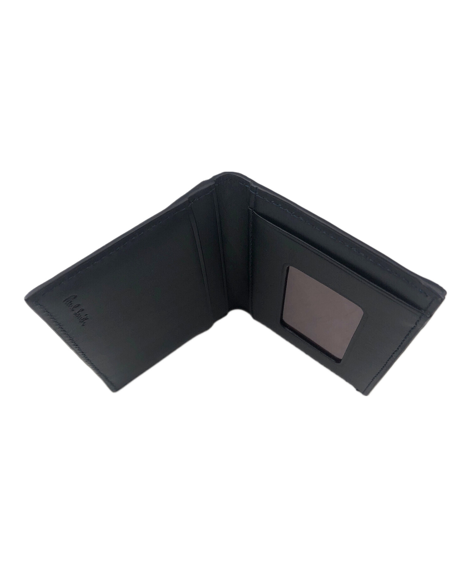 Paul Smith ポールスミス | サフィアーノレザー パスケース | MADE IN JAPAN | ブラック 黒 | ブランド ファッション 小物【メンズ】【中古】 中古・古着通販】Paul Smith (ポールスミス) パスケース ブラック 未