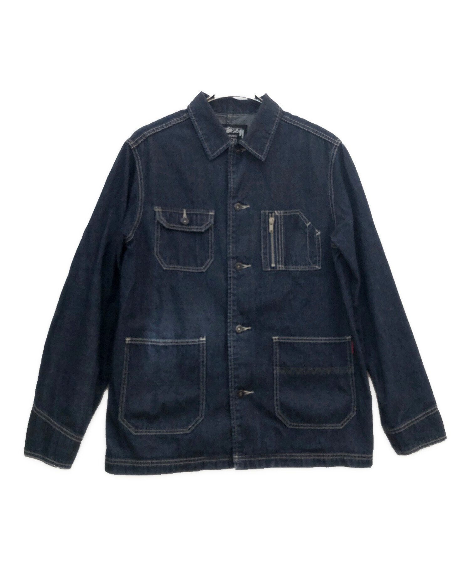 オールド　ステューシー　カバーオール　M シリアル入り 中古・古着通販】stussy (ステューシー) カバーオール インディゴ