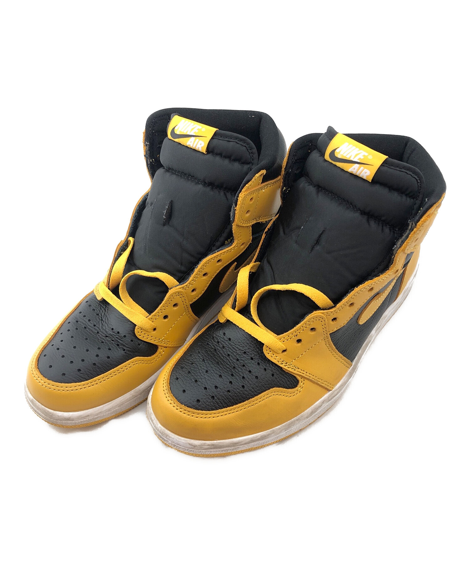 中古・古着通販】NIKE (ナイキ) AIR JORDAN 1 RETRO HIGH OG イエロー 